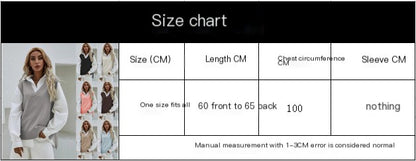 Women's Slim Fit V-Neck sleeveless  Sweater