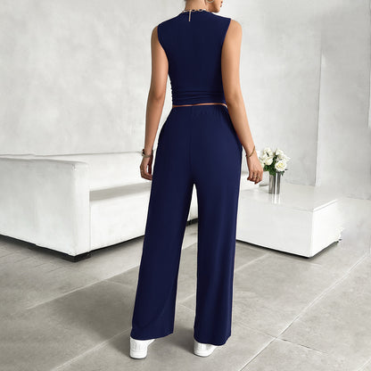 2 piece set- Pants & sleeveless top